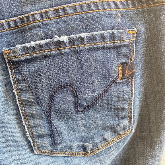 Citizens Of Humanity Blue Flare Jeans REPOSH - Picture 9 of 11